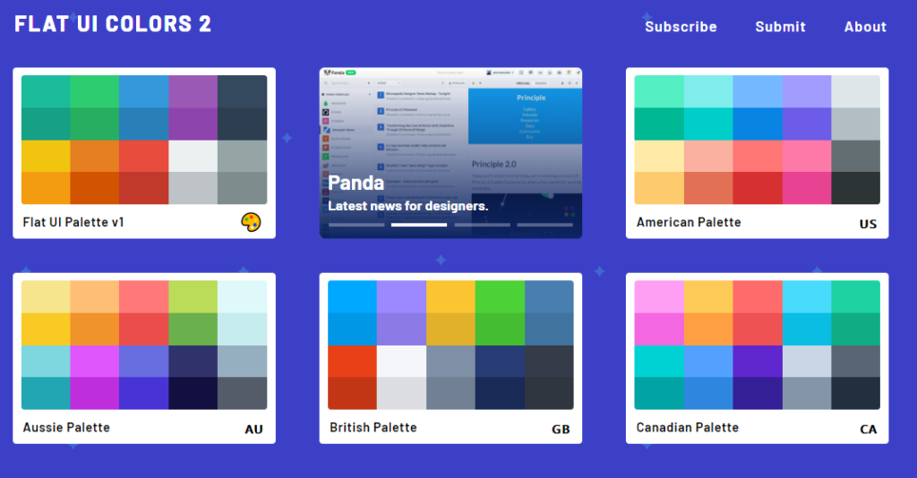 Flat UI Colors - Situs Warna Flat Design Terbaik