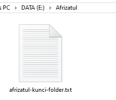 cara mengunci folder di windows tanpa software