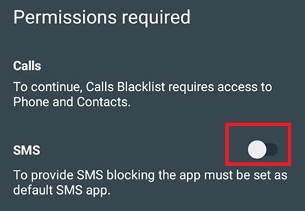cara blokir sms dengan calls blacklist