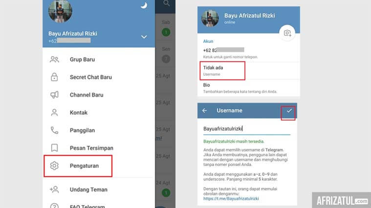 Di telegram cara anonymous chat id mengirim Cara Menggunakan