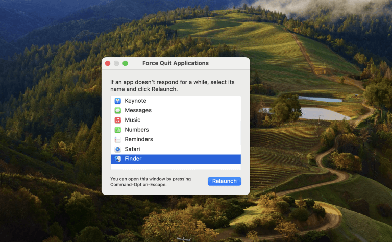 Cara Menutup Aplikasi di Macbook 3 1